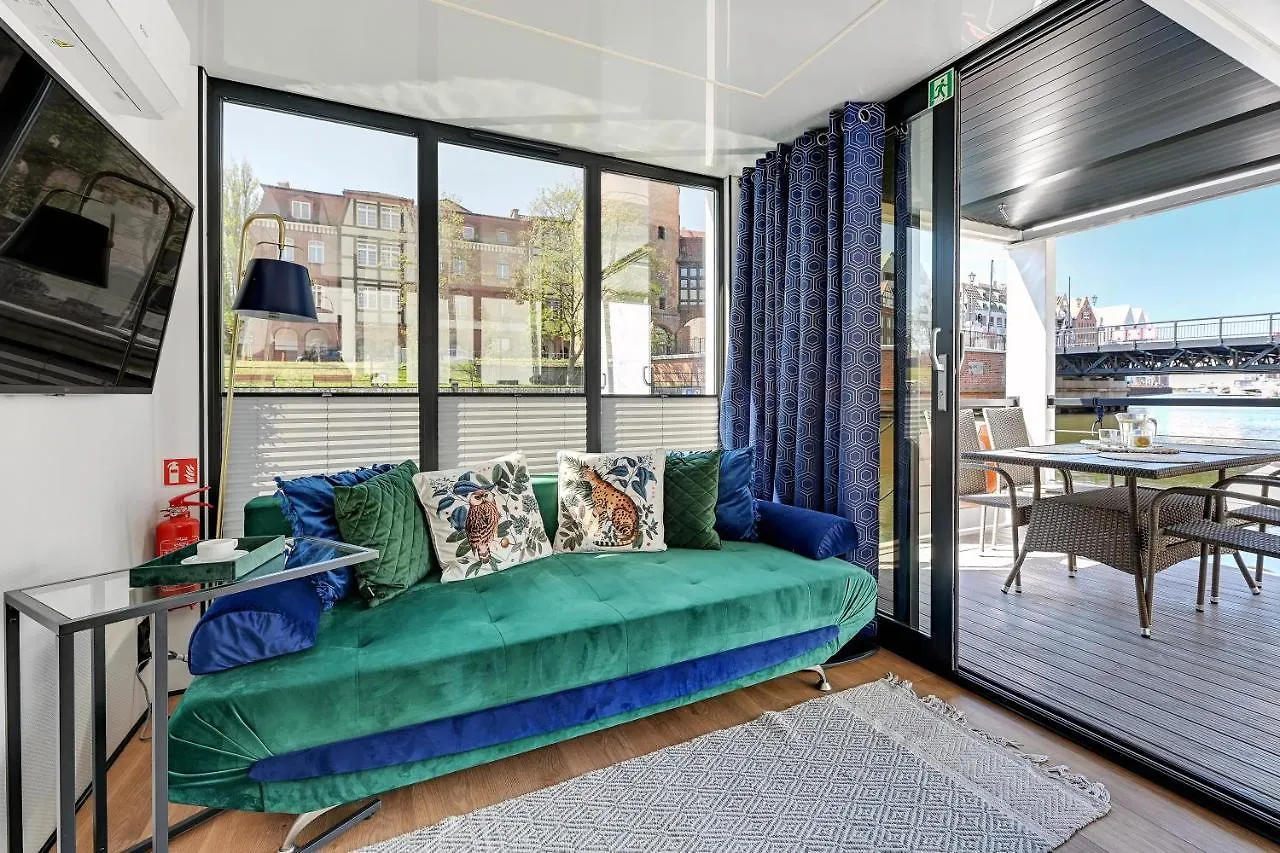 Domy Na Wodzie - La Mare Motlava Houseboats With Sauna By Downtown Apartments Gdansk 0*,  Poland