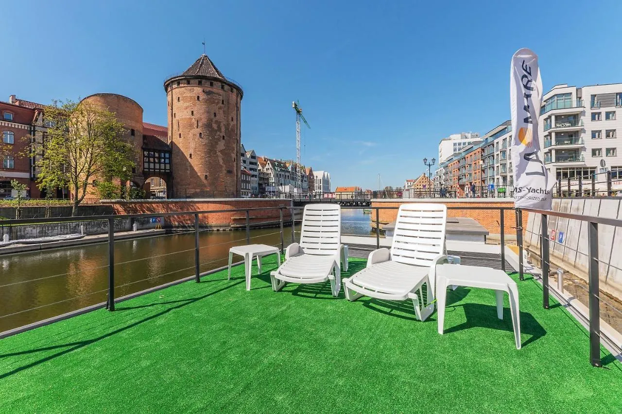 Domy Na Wodzie - La Mare Motlava Houseboats With Sauna By Downtown Apartments Gdansk