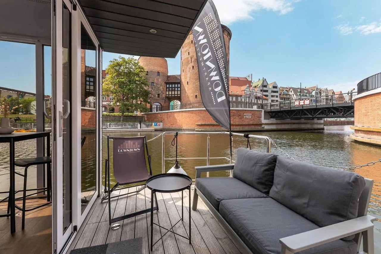 Domy Na Wodzie - La Mare Motlava Houseboats With Sauna By Downtown Apartments Gdansk 0*,
