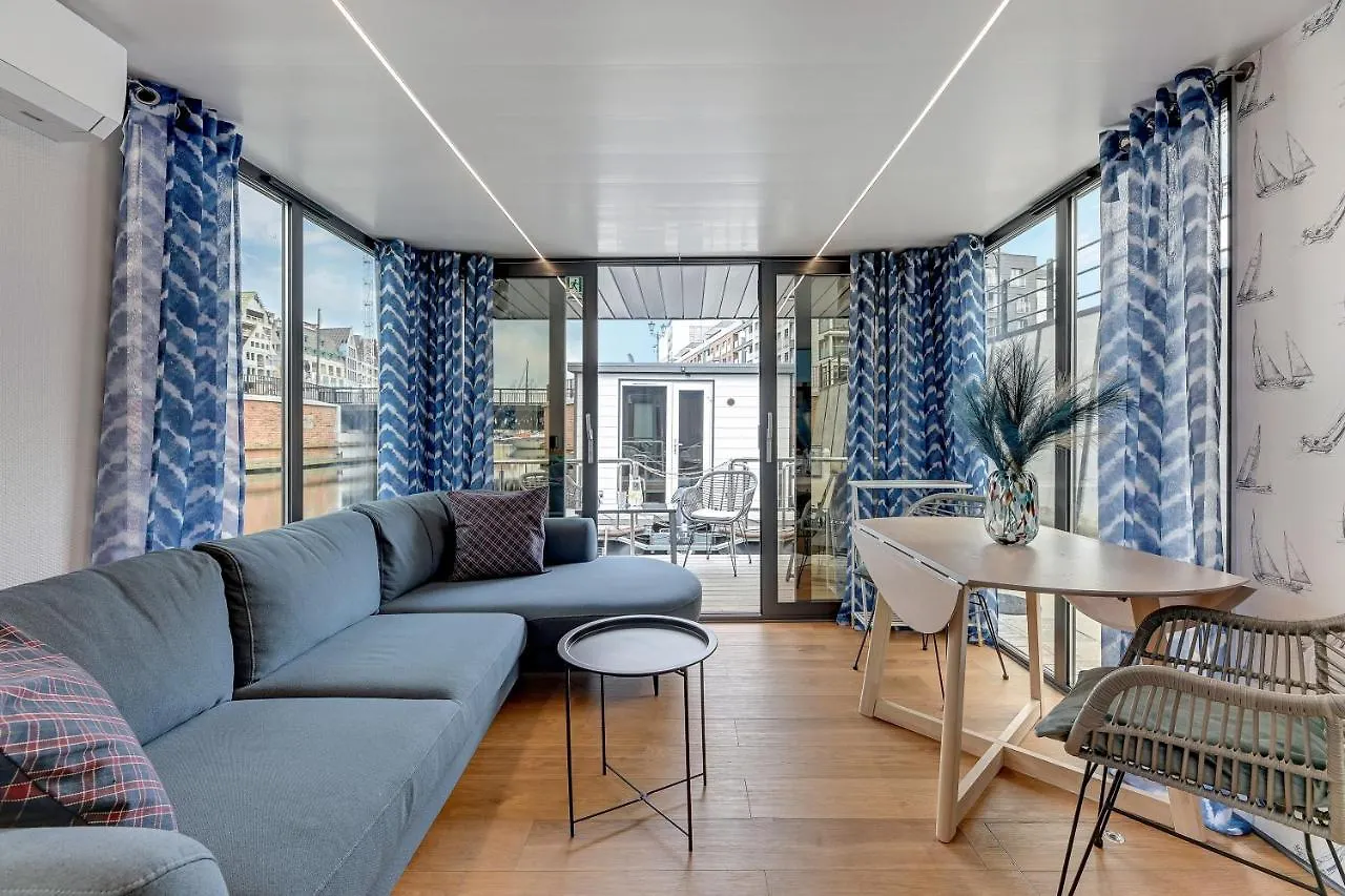 Domy Na Wodzie - La Mare Motlava Houseboats With Sauna By Downtown Apartments Gdansk