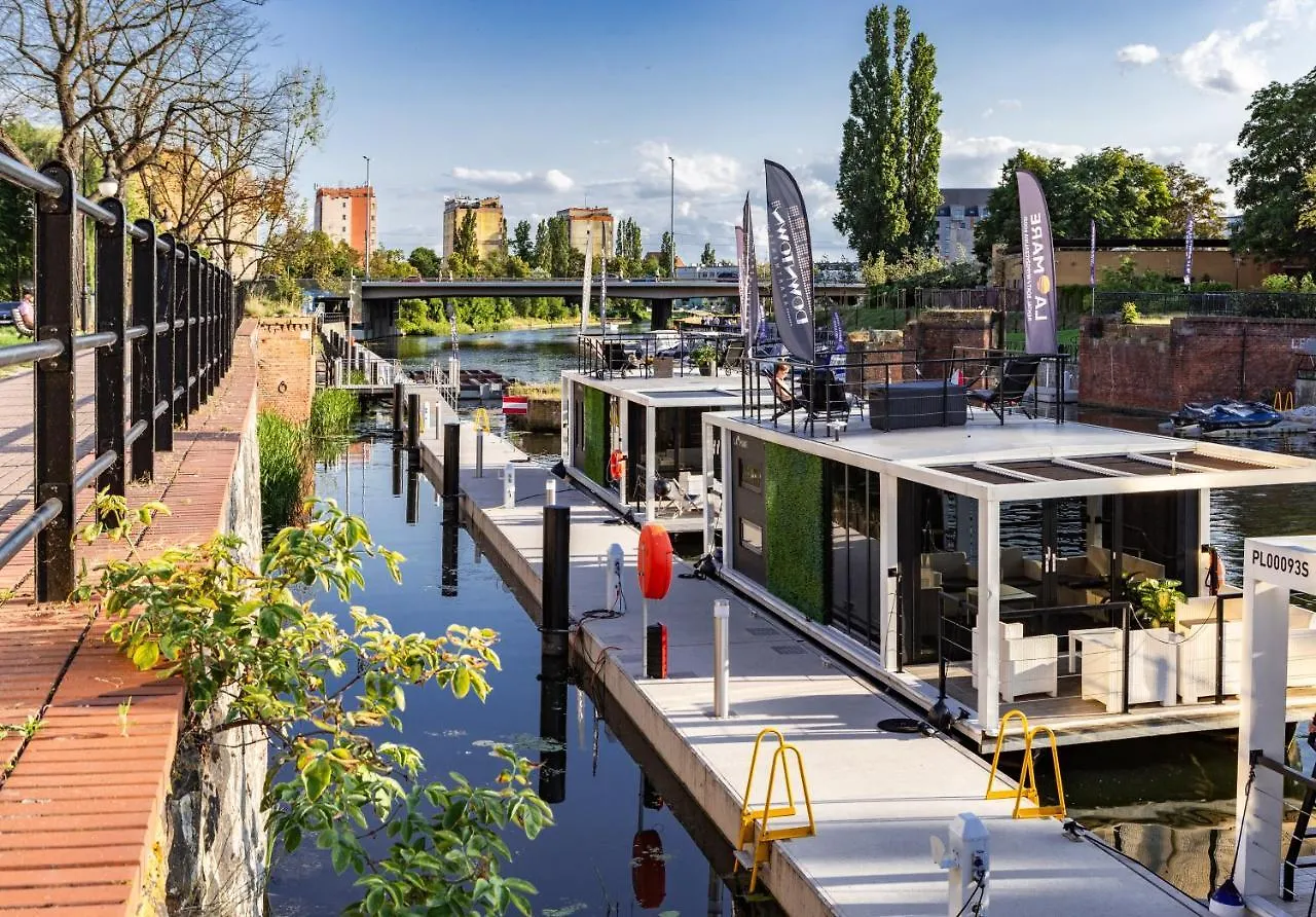 Domy Na Wodzie - La Mare Motlava Houseboats With Sauna By Downtown Apartments Gdansk 0*,