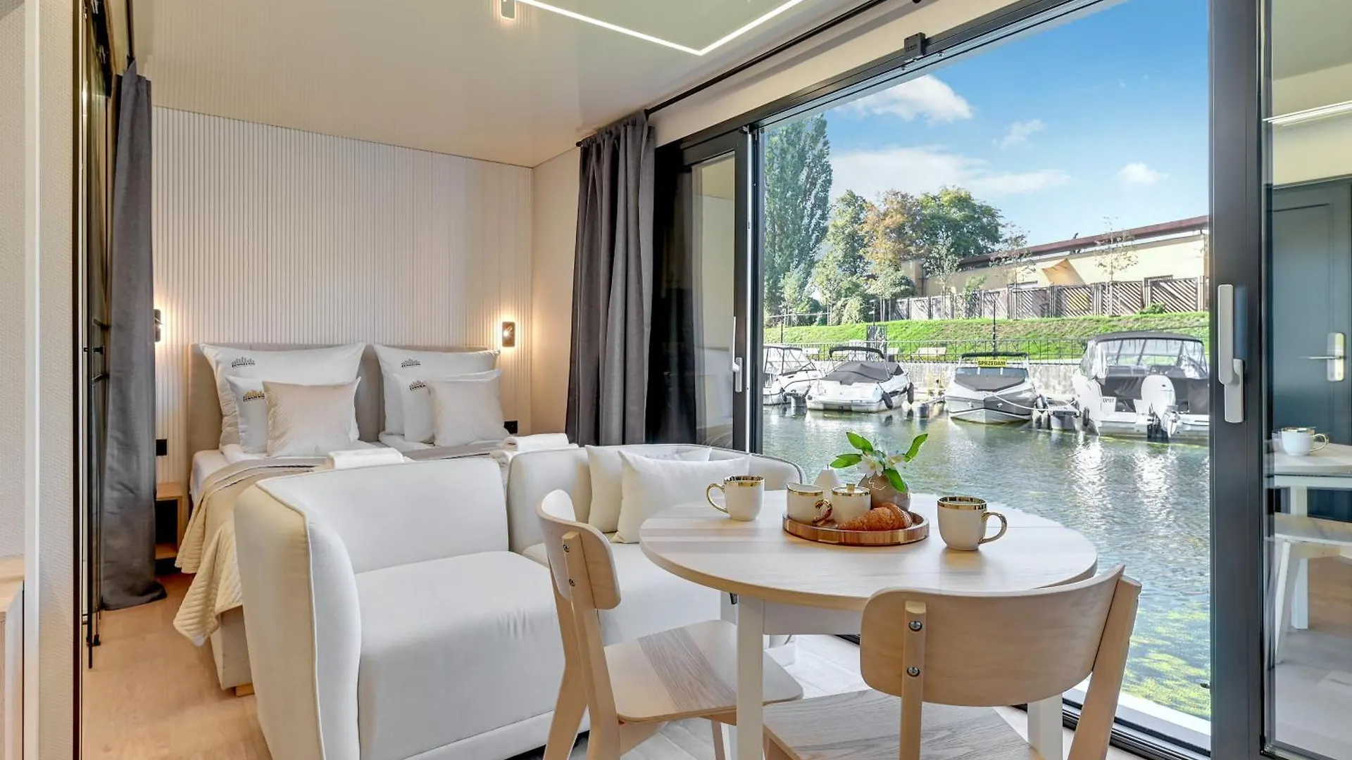 Domy Na Wodzie - La Mare Motlava Houseboats With Sauna By Downtown Apartments Gdansk 0*,