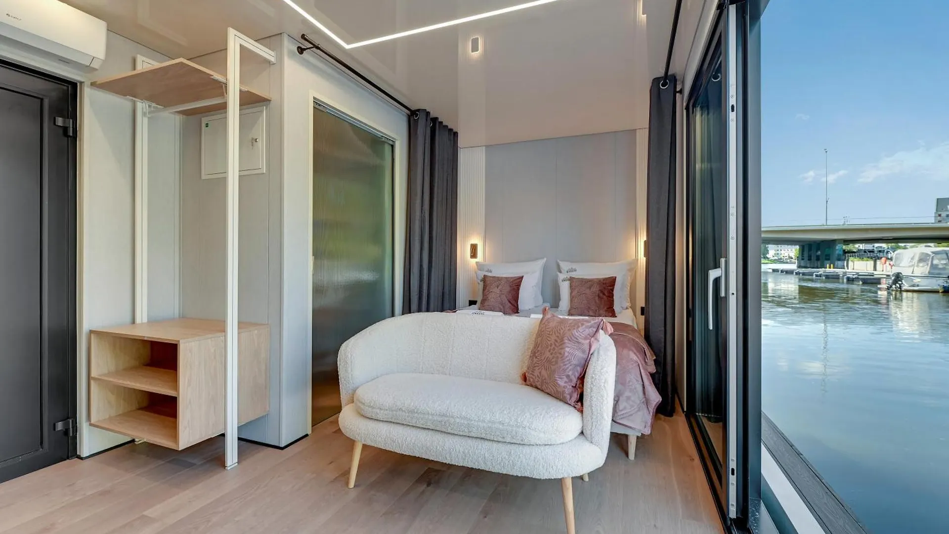 Domy Na Wodzie - La Mare Motlava Houseboats With Sauna By Downtown Apartments Gdansk