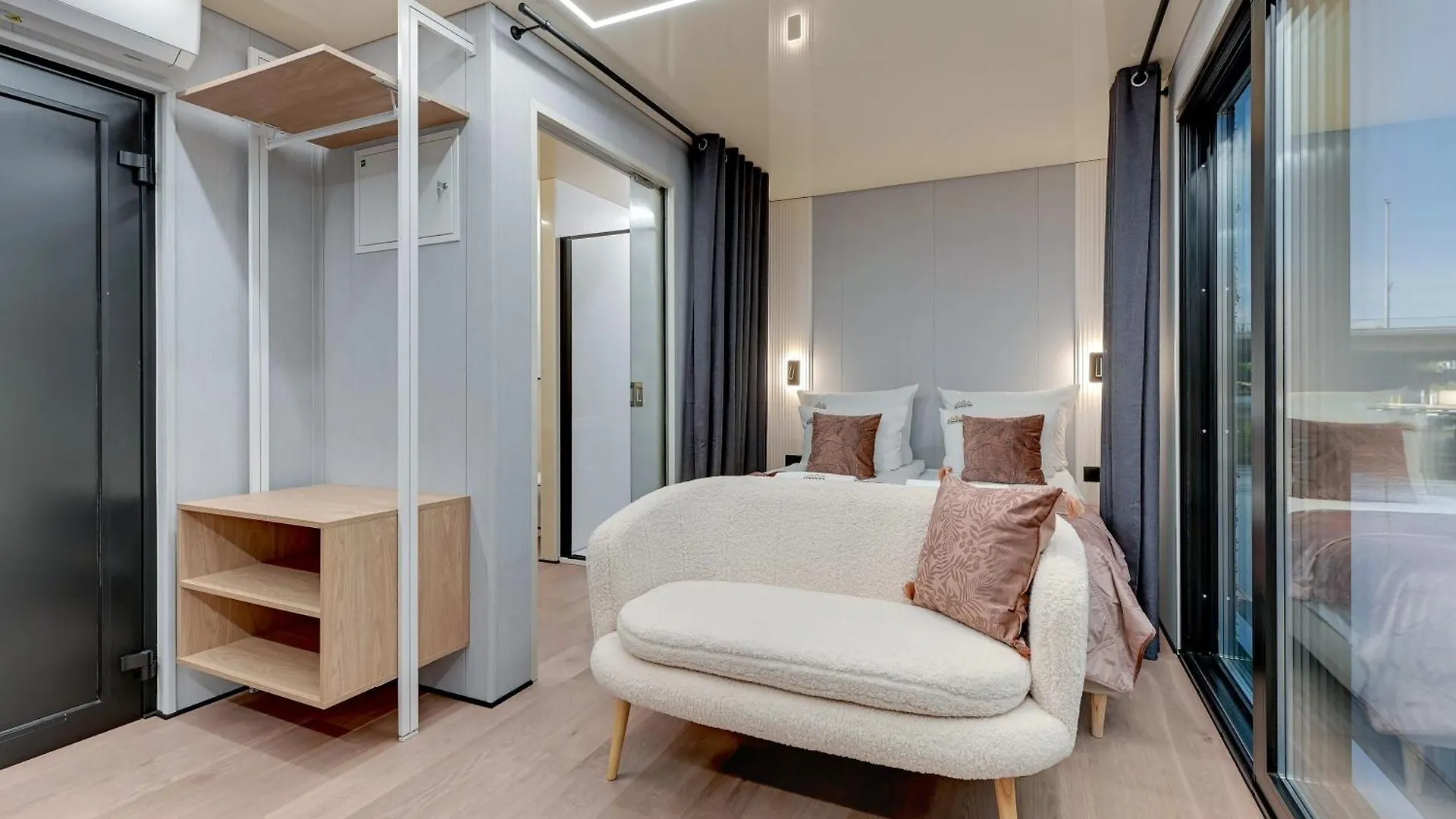 Domy Na Wodzie - La Mare Motlava Houseboats With Sauna By Downtown Apartments Gdansk