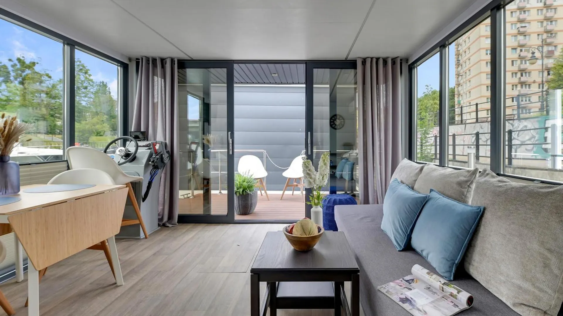 Domy Na Wodzie - La Mare Motlava Houseboats By Downtown Apartments Gdansk